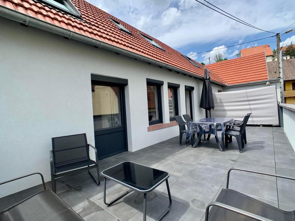 Chez Arnaud Et Thomas Apartment Dinsheim Exterior foto
